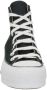 Converse All Star High Top Platform canvas sneakers zwart - Thumbnail 2