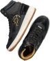 Cruyff Junior Cruyff Campo High meisjes hoge sneaker Zwart - Thumbnail 6