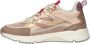 Cruyff Madina chunky leren sneakers roze Meisjes Leer Meerkleurig 36 - Thumbnail 4