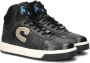 Cruyff Junior Trophy Hi Sneakers Jongens Zwart - Thumbnail 5