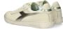 Diadora Game L Low Waxed Metal Wn Sneakers Leren Sneaker Dames Wit - Thumbnail 10