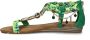 Dolcis sandalen groen - Thumbnail 4