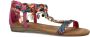 Dolcis sandalen fuchsia - Thumbnail 4