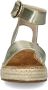 Dolcis espadrilles goud - Thumbnail 9