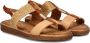 Dolcis sandalen beige cognac - Thumbnail 4