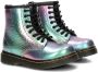 Dr. Martens leren veterboots multi metallic Meisjes Leer 34 - Thumbnail 6