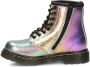 Dr. Martens leren veterboots multi metallic Meisjes Leer 36 - Thumbnail 4