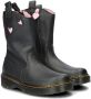 Dr. Martens FUSION~P-O~BOOT~J~BLACK+PINK~~ MeisjesLaarzenKinderlaarsjes Zwart - Thumbnail 5