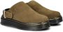 Dr. Martens Brookline Mule Bronx Suede Sandalen bruin - Thumbnail 4