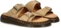 Dr. Martens Josef Bronx Suede Sandalen bruin beige - Thumbnail 4