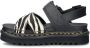 Dr. Martens Zebra Hair Sandalen Black Dames - Thumbnail 3