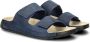 Ecco Slippers Cozmo M zomerschoen slippers klittenbandschoen met subtiele decoratieve stiksels - Thumbnail 6