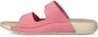 Ecco 2ND Cozmo nubuck slippers roze - Thumbnail 3