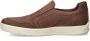 ECCO Byway leren heren instappers cognac Uitneembare zool - Thumbnail 11