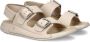 ECCO Cozmo dames sandaal Beige - Thumbnail 2