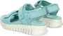 ECCO Gruuv Sandalen blauw Leer Dames - Thumbnail 8