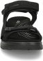 Ecco Off Road nubuck sandalen zwart - Thumbnail 5