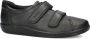 Ecco Comfort Soft 2.0 leren klittenbandschoenen zwart - Thumbnail 5