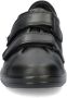 Ecco Comfort Soft 2.0 leren klittenbandschoenen zwart - Thumbnail 6