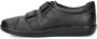 Ecco Comfort Soft 2.0 leren klittenbandschoenen zwart - Thumbnail 7
