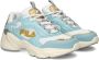Fila Collene CB meisjes sneaker Licht blauw - Thumbnail 3