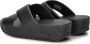FitFlop Lulu Cross Slide Sandals Leather Vrouwen Zwart - Thumbnail 9