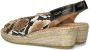 Fred de la bretoniere Espadrille Slingback Jamy Bruin - Thumbnail 4