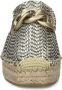 Fred de la Bretoniere June-Li Geweven Espadrilles Beige Dames - Thumbnail 8