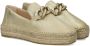 Fred de la Bretoniere Metal Suede Espadrilles Beige Dames - Thumbnail 6