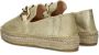 Fred de la Bretoniere Metal Suede Espadrilles Beige Dames - Thumbnail 7
