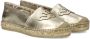 FRED DE LA BRETONIERE Espadrilles Dames Mili Lily Maat: 38 Materiaal: Leer Kleur: Goud - Thumbnail 8