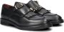 Fred de la Bretoniere Paris Jay Loafers Dames Instappers Zwart - Thumbnail 2