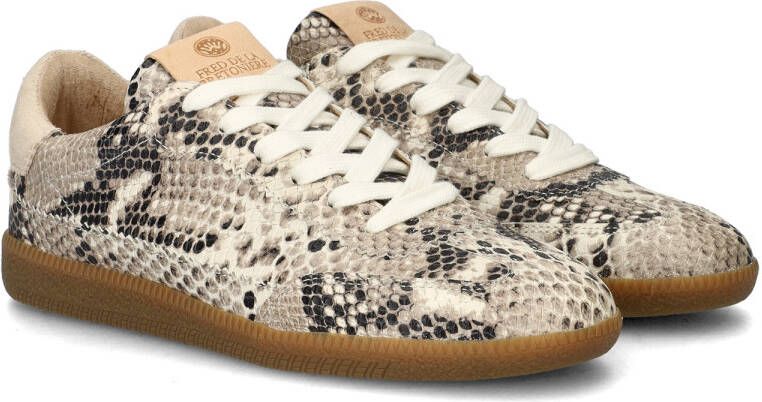 Fred de la Bretoniere Pearl Sign lage sneakers