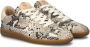 FRED DE LA BRETONIERE Lage Sneakers Dames Pearl Sign Maat: 38 Materiaal: Leer Kleur: Beige - Thumbnail 6