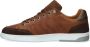 Gaastra Gellis leren sneakers cognac - Thumbnail 4