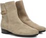 Gabor Velvet Sand Enkellaarzen Beige Dames - Thumbnail 6