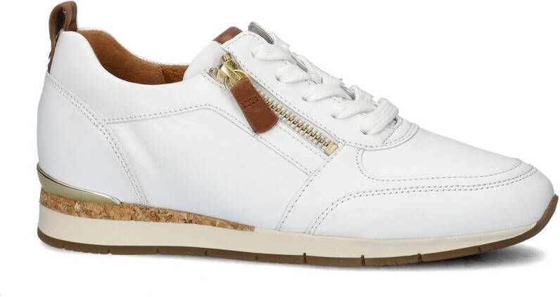 Gabor Comfort Lage Sneakers Dames - Extra Brede Fit Met Ritssluiting En Uitwisselbaar Voetbed