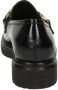 Gabor Elegante en stijlvolle loafer met goudkleurig kettingdetail Black Dames - Thumbnail 4
