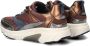 Gabor Rollingsoft dames sneaker Bruin multi - Thumbnail 3
