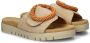Gabor Slipper Klittenband Beige Gesp - Thumbnail 11