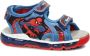 Geox Android Boy Spiderman leren sandalen blauw rood - Thumbnail 6