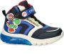 GEOX Ciberdron jongens sneakers Blauw multi - Thumbnail 12
