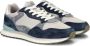 THE HOFF BRAND Lage Sneakers Heren Alberobello Maat: 43 Materiaal: Suède Kleur: Blauw - Thumbnail 3