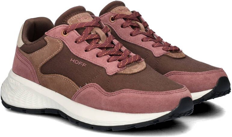 HOFF MKII Burgundy lage sneakers