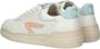 Hub Court-z Lage sneakers Leren Sneaker Dames Wit - Thumbnail 6