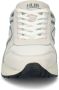 HUB Glide chunky suède sneakers ecru groen - Thumbnail 12