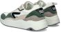 Hub Glide white black sage green grey Wit Suede Lage sneakers - Thumbnail 9