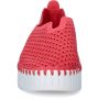 Ilse Jacobsen Instappers Platform TULIP3373W witte zool 309 Viva Magenta Viva Magenta - Thumbnail 11