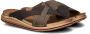 Inblu heren slipper Bruin - Thumbnail 2