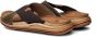 Inblu heren slipper Bruin - Thumbnail 3